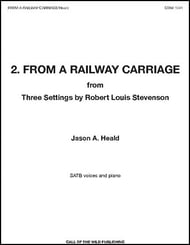 From a Railway Carriage SATB choral sheet music cover Thumbnail
